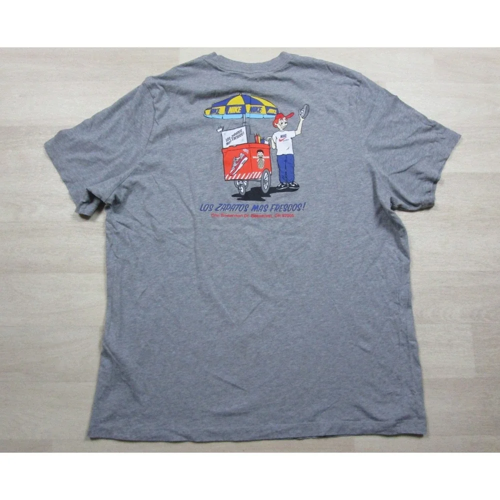 Nike Sole Food Cart T-Shirt Logo Men's (XXL) Los Zapatos Mas Frescos Athletic